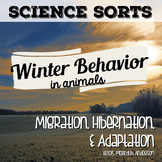 Winter Behavior in Animals Science Sorting