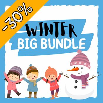 Preview of Winter Big Bundle, Activities, reading Passages .. | December/End of the year