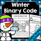 Winter Binary Code STEM Activities | Printable & Digital