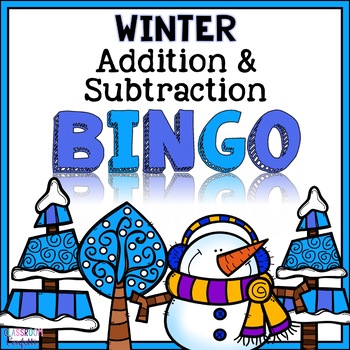 Preview of Winter Bingo {Addition and Subtraction within 10}