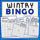 Winter Bingo | Black Ink Version