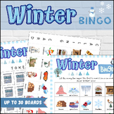 Winter Bingo Game | Interactive Learning Adventure Kit | 3