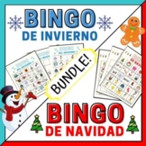 Winter Bingo in Spanish and Christmas Bingo in Spanish BUN