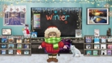 Winter Bitmoji Virtual Classroom (Google Slides & PowerPoint)