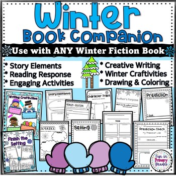Preview of Winter Book Companion and Activities with any Fiction Winter Read Aloud