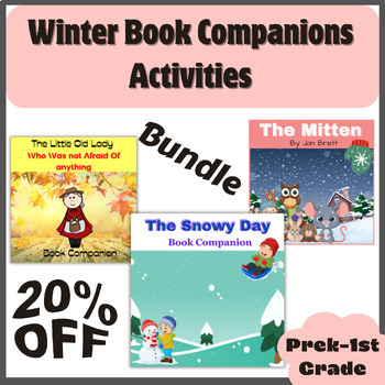 Preview of Winter Book Companion Activities The Mitten Companion writing Kindergarten Craft