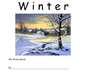 Preview of Winter Book for the young