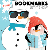 Bookmarks - Winter/Snowman/Penguin - (Editable)