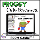 Winter Boom Cards: Book Companion "Froggy Gets Dressed"