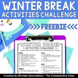 Winter Break Activities Challenge | FREEBIE