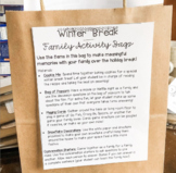 Winter Break Activity Bag Bundle