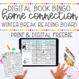 Winter Break Book Bingo Board FREEBIE | Print & Digital