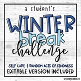 Winter Break Challenge: Student Edition