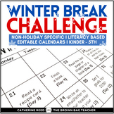 Winter Break Challenge for Elementary Classrooms! *UPDATED