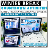 Winter Break Countdown Activities - Countdown to Christmas