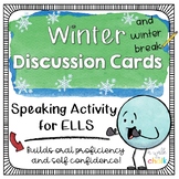 Winter Discussion Cards | ESL Speaking Activity
