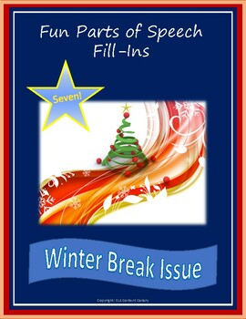 Preview of Winter Mad Libs - Fun ELA Activity with POS - Parts of Speech