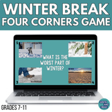 Winter Break Four Corners Game