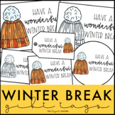Holiday Winter Break Gift Tags Cards Notes for Teachers & 