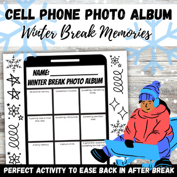 Winter Break Memories Cell Phone Photo Album by Mslovejoyteaches
