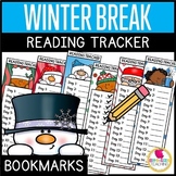Reading Log Bookmarks | Christmas and Winter Break Themes