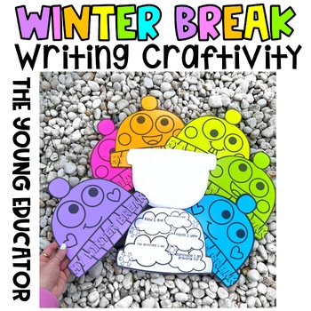 Preview of Winter Break Recount Writing Craftivity