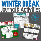 Winter Break Student Journal Bundle | Winter Writing Promp