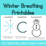 Winter Breath Printables for Calm, Mindfulness and Social 