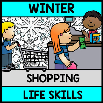 Preview of Winter Budget - Special Education - Shopping - Life Skills - Money - Math