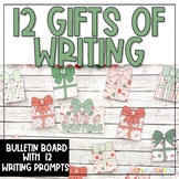 Winter Bulletin Board - 12 Winter Themed Writing Prompts