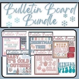 Winter Bulletin Board/Door Decor Bundle: 10 Complete Displays