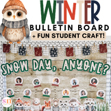 Winter Bulletin Board |  January Bulletin Board | Snow Glo