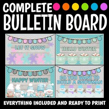Do You Want to Build a Snowman? Activities, Craft, and Bulletin Board Kit