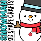 Winter Bulletin Board Snowman Shape Craft | Build a Snowma