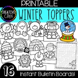 Winter Bulletin Board Toppers {Made by Creative Clips}