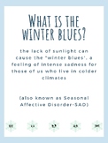Winter Bulletin Board (Winter Blues)
