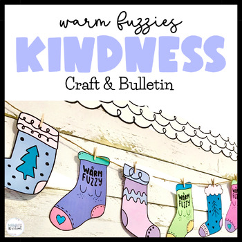 Preview of Winter Bulletin Board  | Warm Fuzzy | Random Acts of Kindness Bulletin