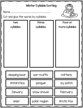 winter bulletin board winter spelling worksheets illustrated word cards
