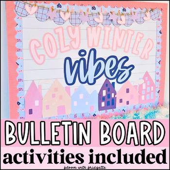 Preview of Winter Bulletin Board and Festive Student Activities