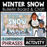 Winter Bulletin Board or Door Decor with Snowman Penguin W