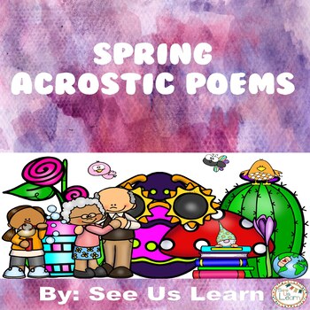 Preview of Spring Bundle Acrostic Poems