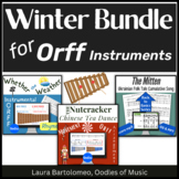 Winter Bundle | K-6 Song and Instrumental Pieces With Orff