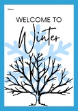 Winter Bundles Puzzles:  Word Search, Maze, Winter Count, 