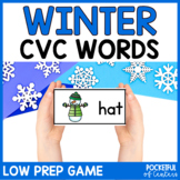 Winter CVC Words Game