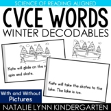 Winter CVCe Word Decodable Readers Science of Reading Seas