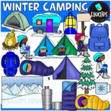 Winter Camping Clip Art Set {Educlips Clipart}