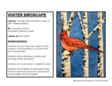 Winter Cardinal Art Lesson - Audubon - Bird Art