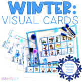 Winter Theme Visual Supports for Speech Therapy Activities