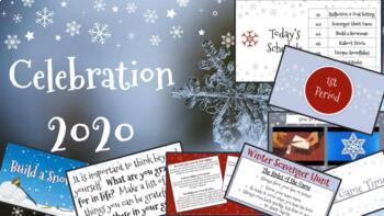 Preview of Winter Celebration Stations ~~ VITUAL & LIVE ~~ PBIS