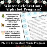Winter Celebrations Alphabet Program